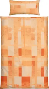 Постельное белье абрикосово-терра 1x 155x220 см + 1x 40x80 см REDBEST