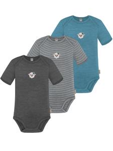 Комбинезон/боди normani Tauranga, пыльно-синий/антрацит