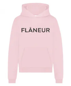 Худи с принтом логотипа конфетно-розового цвета FlãNeur, розовый
