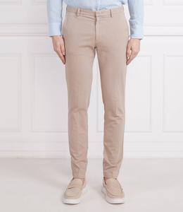 Брюки BOSS BLACK chino Kaito1 Slim Fit stretch, бежевый