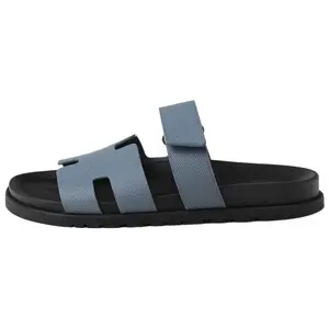 HERMES Тапочки-слайды Chypre Slide мужские синие