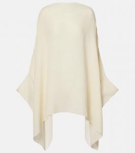 Кафтан Camogli из смеси хлопка и шелка Taller Marmo, Ivory