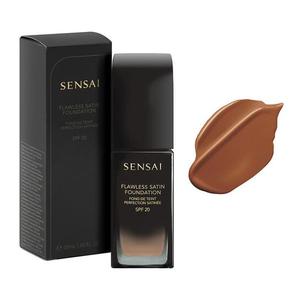 Стойкая покрывающая основа Fs206 Коричневый Бежевый, SPF 20, 30 мл Sensai, Flawless Satin