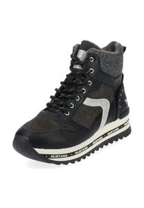 Ботильоны из искусственной кожи MUSTANG, черный