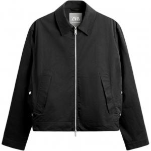 ZARA Куртка мужская черная, Black