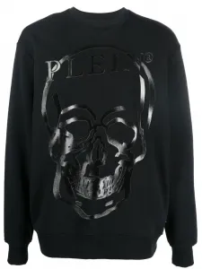 Толстовка с принтом Skull Philipp Plein, черный