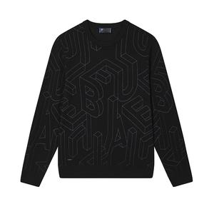 FILA Трикотажный свитер мужской черный