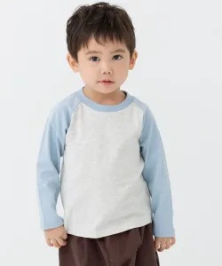 Футболка с длинным рукавом-реглан, 100% хлопок Chil2, цвет Saxophone