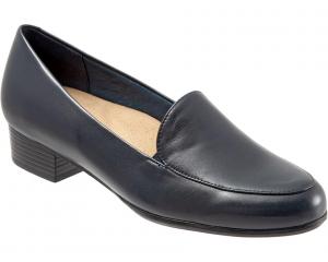Женские лоферы Trotters Monarch, French Navy Smooth Leather