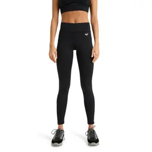 Женские технические леггинсы Waves Of Warmth Roxy, черный