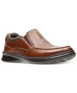 Мужские кожаные слипоны Cotrell Free Clarks, коричневый