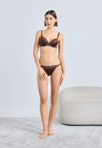 Трусы DORINA ORIGINS SHINY THONG 2 PACK, Pink/Brown/Pink