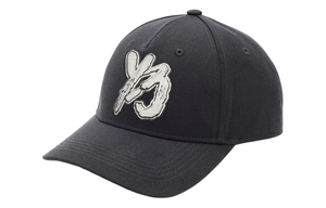 Бейсболка с вышитым логотипом Y-3, черный