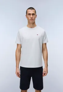 Salis ss sum basic tshirt Napapijri, Oyster Mush Hcc