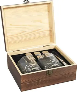 Стаканы для виски , набор из 2 бокалов для виски HowHomely