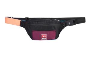 Полиамидная поясная сумка мужская черная DIESEL