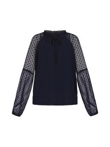 Блузка DreiMaster Klassik, темно-синий