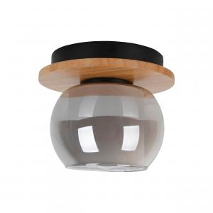 Потолочный светильник Техас 18/15 см Näve, натуральный/черный/белый