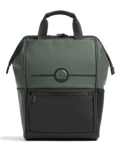 Мягкий рюкзак turenne 14 дюймов из переработанного полиуретана Delsey Paris, зеленый