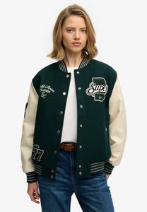 Superdry & Co Куртка для межсезонья в темно-зеленом цвете