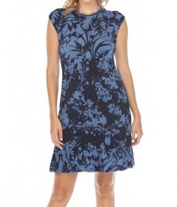 Джени Фаворит Танк Мини Платье В Блю Дримс Johnny Was, синий