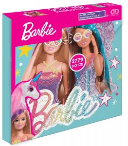 Diamond Dotz, Детский креативный набор для вышивки алмазами Barbie Fantasy Dotz Box
