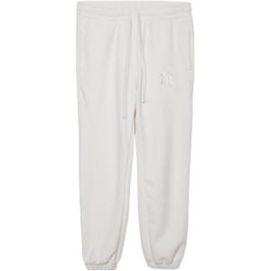 New Era Вязаные спортивные брюки унисекс слоновая кость белый