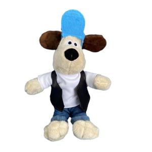 Милый дизайн питомца, Gao Pan Puppy, мультяшный щенок-пилот с камерой, кукла для крепления в автомобиле, плюшевая кукла, высота 23 см Handsome