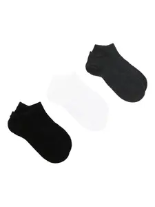 Носки с ребристыми манжетами (набор из трех пар) Marc O'Polo, черный