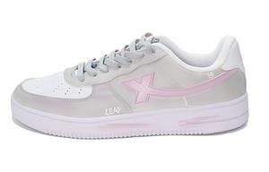 XTEP Нескользящие износостойкие низкие кроссовки для скейтбординга женские, белые, серые, розовые