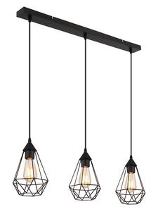 Globo lighting Подвесной светильник черного цвета - (Д)79 x (Ш)17 x (В)120 см