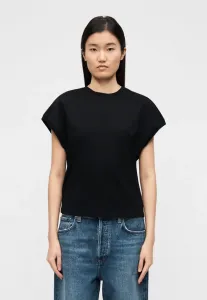 Футболка meg, базовая футболка Agolde, Black