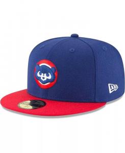 Мужская приталенная шляпа Royal Chicago Cubs Cooperstown Collection 59FIFTY из шерсти New Era, синий
