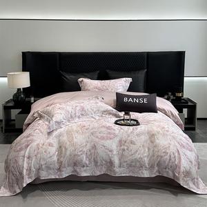 MUJI Комплект постельного белья 1,5 м, 4 предмета, пододеяльник 200x230 см