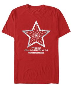 Мужская футболка с коротким рукавом и красным логотипом Guardian Fifth Sun, Red