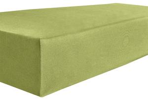 Простыня Kneer SINGLE JERSEY Q60, цвет lindgrün