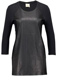 PAULA футболка с длинными рукавами, черный