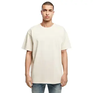 Футболка с коротким рукавом Build Your Brand Heavy Oversize, бежевый