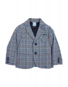 Блейзер для мальчиков Monnalisa, серо-синий