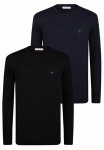 Свитер Felix Hardy, темно-синий/черный