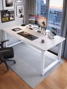 Стол компьютерный Jieke 100x70 см, белый, с усиленной столешницей 16 мм и белой рамой, для дома, офиса и гейминга