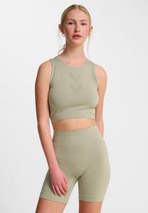Топ Hummel LHIIT SEAMLESS, Seagrass/Green