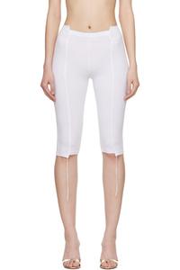 Укороченные брюки-капри Vetements, белый