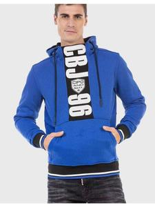 Толстовка Cipo & Baxx, цвет saxeblue