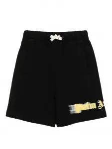 Шорты с логотипом Palm Angels Kids, черный