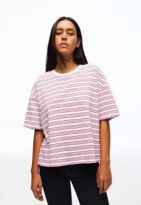 Футболка свободного кроя с принтом Bershka, Dark Blue