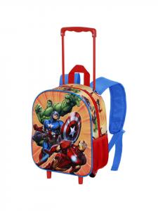 Marvel Рюкзак "Мстители: Атака" - маленький, 3D, красный