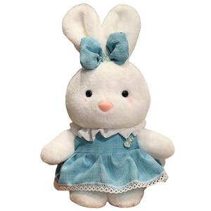 Милые плюшевые кролики высотой 25 см Tak Bebe, синий