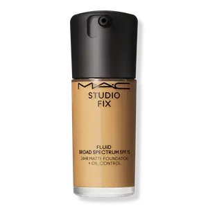 Тональный крем Studio Fix Fluid SPF15 с матирующим эффектом и контролем жирности кожи на 24 часа. MAC, C45 (medium beige with a olive undertone for medium skin)