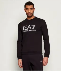 Толстовка slim fit Ea7, черный